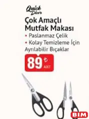 QUİCK DİCER ÇOK AMAÇLI MUTFAK MAKASI